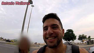 Latina favela girl gets nailed after a massage in copacabana beach