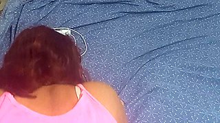 Big Ass Redhead Fucked by Brunette Part 1