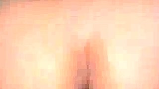 Mature amateur wife homemade threesome with cum bb