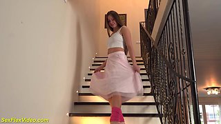 My Flexible Stepsis Bends On The Stairs