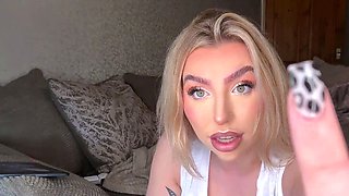 Stockings SPH femdom degrades tiny dick