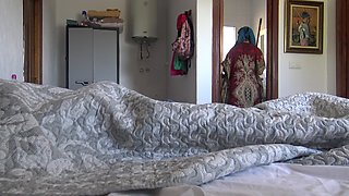 Naughty Turkish Hotel Maid Has Her First Big Black Cock Experience