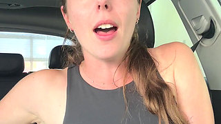 Having a Mind Blowing Orgasm in the Car Wash