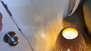 Filipina Stepdaughter Anal Creampie by Stepdad on Couch - Pinay Sex Scandal