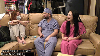 Become Nurse As Blaire Celeste's Pussy Gets Filled With Cum