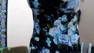 Blonde emo amateur solo masturbation