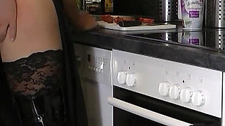 Surprise in the Kitchen - How a Slut Should Cook