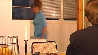 Watch the German Lady in Action with a Loaded Cock