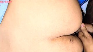 Desi Mili Bhabi Hot Teen Fucked Hard by Stepbrother in Doggy Style on Stairs