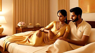 Hot Indian Bhabhi fucked rough by old Father in law