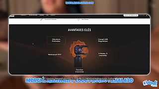 Khalamite Try Not to Cum with the Manwan Sex Toy - Instruction Handjob English