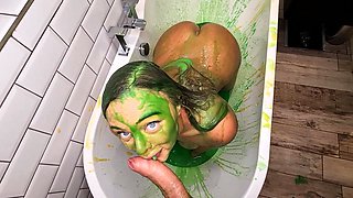 MILF POV Big Cock Blowjob