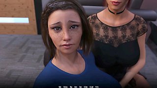 Futa fantasy with big cock in a wild 3D anime adventure
