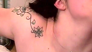 Brunette babe double penetrated by big cocks
