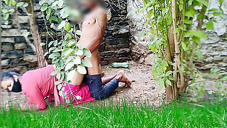 School classmate Fucked hard by her boyfriend outdoor sex desi blowjob