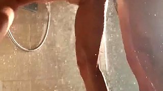 Amateur First Ever Shower Love making