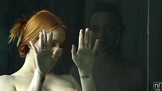 Glamour redhead MILF hot sex video