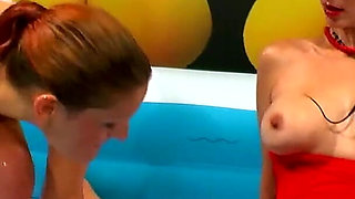 Best German Goo Girls Swapping Piss and Cum in John Thompson