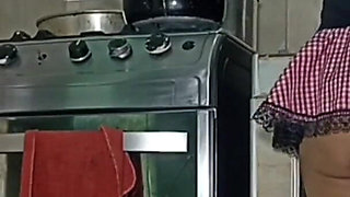 After a Good Cleaning at Home I End up with Your Thick Cock Inside Me That Fascinates Me, Stepbrother!