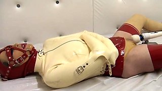 Fetish lesbians toy ass and lick pussy hard