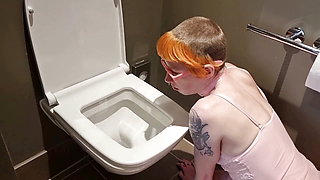 Daddy's Toilet Licking Punishment Humiliation