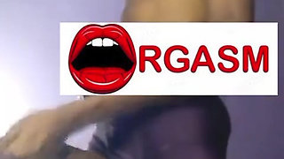 Masturbating My Fat Black Cock