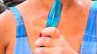 Busty milf brunette play with toys webcam chat