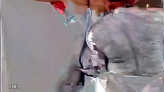 Female dominates a slave 2 scenes in 1