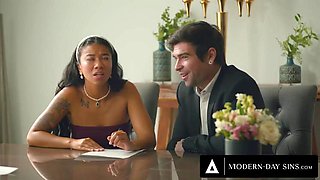 MODERN-DAY SINS - Groom FREE USES Hot Bride Gizelle Blanco In Front Of Their Witnesses