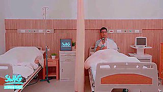 The Hospital: Slutty Nurse Gets Fucked By Doctor And Patient
