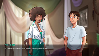 New hot aunty make seen in game