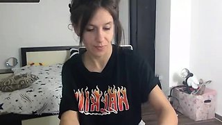 Emo Teen Becka Solo Webcam Masturbation Porn