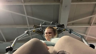 Workout and sex in the gym