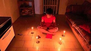 How to summon a spirit - Jasmine's naked adventures