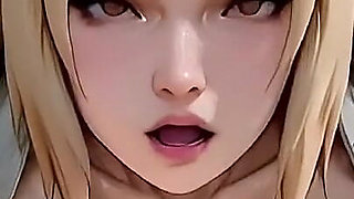 Naruto Tsunade Big-tits MILF Gangbang - DP & Bukkake Overload