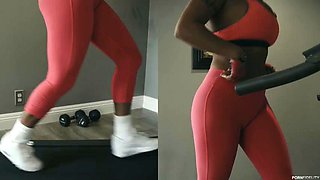 Workout: Blowjob, Doggy  Cowgirl Porn