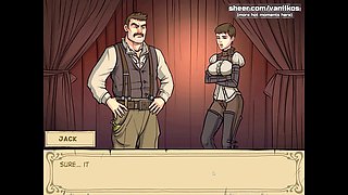 Super horny vampire teen with big tits and a hot ass deepthroating and riding a big cock in Witch Hunter Trainer