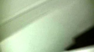 Toilet slut sucking cock