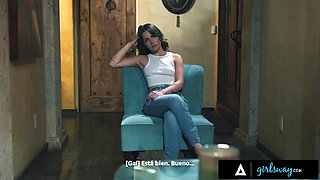 GIRLSWAY - Chanel Camryn Has Romantic Sex With Pretty Scarlett Alexis On Piano - SPANISH SUBTITLES