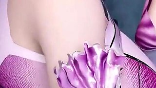 3D Big Boobs Slut Cosplay Wife Have Her First Gangbang Sex