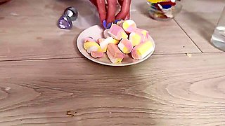 Wam Anal Butt Plug And Dildo Food Play