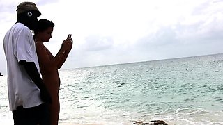 Sensual Beach Bliss: Intimate Fingering and Pussy Licking