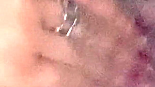 After Being Creampied a Pussy Yes Fucks the Rubber Cock Full of Cum