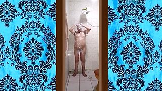 O Meu Banho Gostoso Com o Pau Duro 002