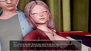 Walking, taught, bar