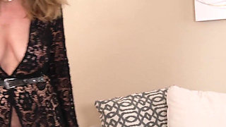 Mature Cougar Seduces Her Boyfriends Son