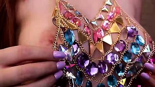 Ginger ASMR Erotic OnlyFans Redhead Sequins ASMR Video