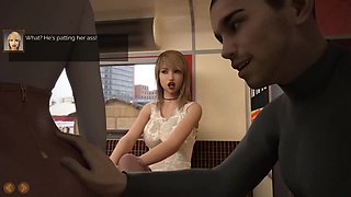 Happy Marriage Got Caught Masturbating And The Horny Couple From The Bus Ep4