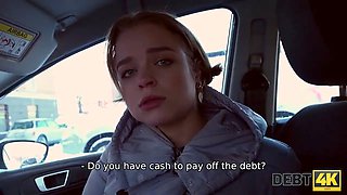 Debt4k. blonde coquette wants to buy fresh shoes so why sells cunny