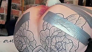 Fisting Her Wrecked Cunt & Show It off at the End